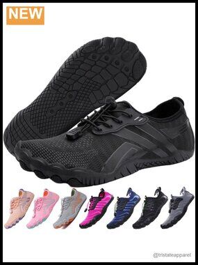Mens Womens Water Shoes Quick Dry Barefoot Aqua Shoes for Swim Beach Yoga